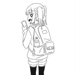 This is a pixiv picture whose title is リュック.