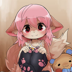 This is a pixiv picture whose title is ももちゃん.