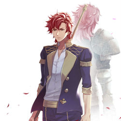 This is a pixiv picture whose title is 【5年後／シルレス有】シルヴァン君まとめ.