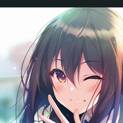 This is a pixiv picture whose title is 「じゃね！また明日っ！」.