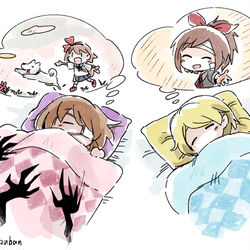 This is a pixiv picture whose title is 夢.