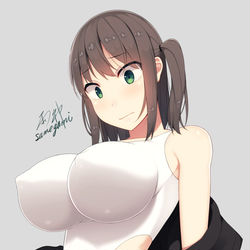 This is a pixiv picture whose title is きわどいの.