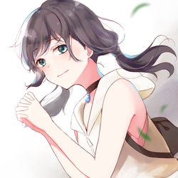 This is a pixiv picture whose title is 天野陽菜.