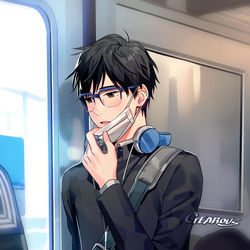 This is a pixiv picture whose title is YOI LOG.