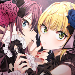 This is a pixiv picture whose title is Gothic.