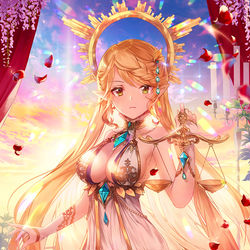 This is a pixiv picture whose title is [仕事絵] ARCANA TACTICS-アルカナカード「審判」.