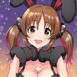 This is a pixiv picture whose title is 魅惑の黒バニーとときん.