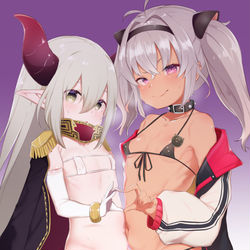 This is a pixiv picture whose title is ○ま★おうがすとと○使マオ.