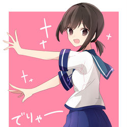 This is a pixiv picture whose title is 吹雪.
