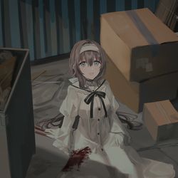 This is a pixiv picture whose title is 無題.