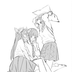 This is a pixiv picture whose title is if.