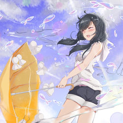 This is a pixiv picture whose title is 天野陽菜.