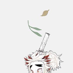 This is a pixiv picture whose title is 少し遡った時期の煉獄兄弟(＋父)と紅葉.