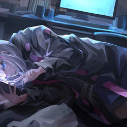 This is a pixiv picture whose title is return home.