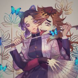 This is a pixiv picture whose title is どうまとしのぶ.