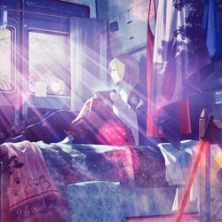 This is a pixiv picture whose title is 愛を伝えたいだとか.