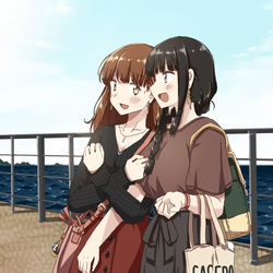 This is a pixiv picture whose title is 非番の日.