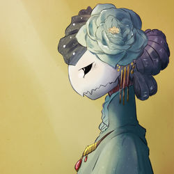 This is a pixiv picture whose title is 幕開け.