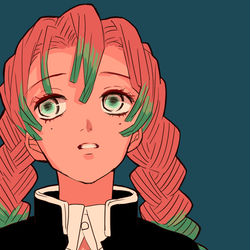 This is a pixiv picture whose title is 蜜璃ちゃん.