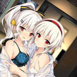 This is a pixiv picture whose title is 百合.