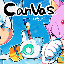 This is a pixiv picture whose title is 【連作】Canvas.