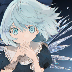 This is a pixiv picture whose title is チルノ.