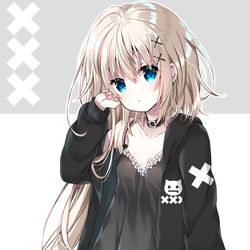 This is a pixiv picture whose title is ひんしねこパーカーティアちゃん.