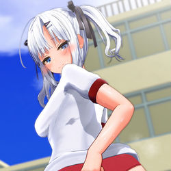 This is a pixiv picture whose title is むちむちデカケツ.