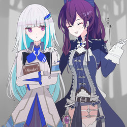 This is a pixiv picture whose title is 宮廷魔術師感のある志希ちゃ.