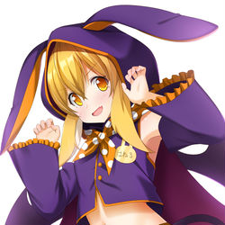 This is a pixiv picture whose title is ハロウィンのりおくれうさぎ.