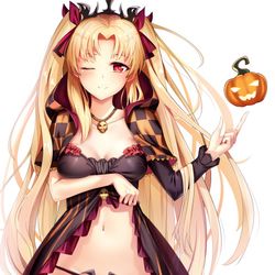 This is a pixiv picture whose title is エレシュキガル.