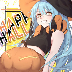 This is a pixiv picture whose title is Halloween.
