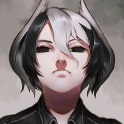 This is a pixiv picture whose title is 白笛.