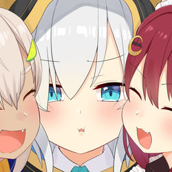 This is a pixiv picture whose title is ロアルマルマリン.