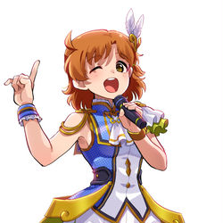 This is a pixiv picture whose title is 矢吹可奈.