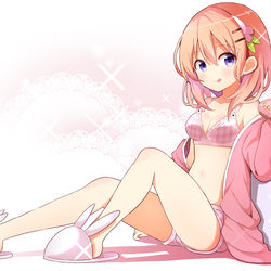 This is a pixiv picture whose title is 下着ココアさん！.