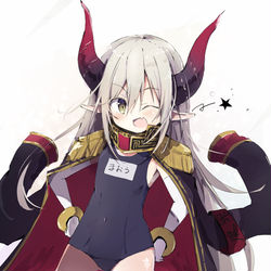 This is a pixiv picture whose title is ろりの魔王様★.