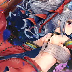 This is a pixiv picture whose title is 和装蘭子👘.