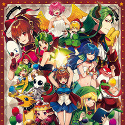 This is a pixiv picture whose title is ぷよぷよ～ん.