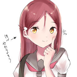 This is a pixiv picture whose title is 梨子ちゃん.