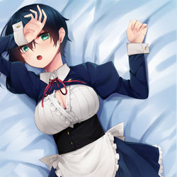 This is a pixiv picture whose title is 【オリジナル】窮屈.