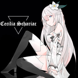 This is a pixiv picture whose title is 【塞西莉亚·沙尼亚特】.