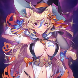 This is a pixiv picture whose title is ハロウィン.