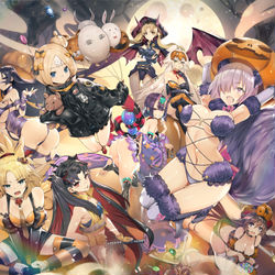 This is a pixiv picture whose title is ハロウィン.