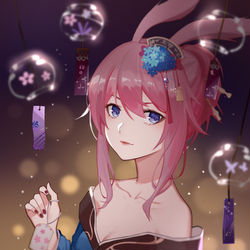This is a pixiv picture whose title is Sakura.