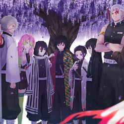 This is a pixiv picture whose title is 柱.