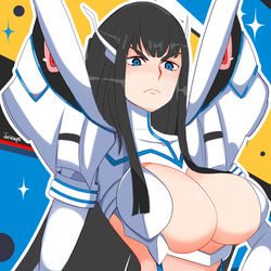This is a pixiv picture whose title is Lady Satsuki.