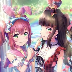 This is a pixiv picture whose title is ラピヌ・ミミ.