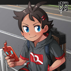 This is a pixiv picture whose title is ポケットモンスターのゴウ.