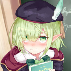 This is a pixiv picture whose title is なにか話さなきゃ・・・！.